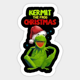 KERMIT THE FROG CHRISTMAS Sticker